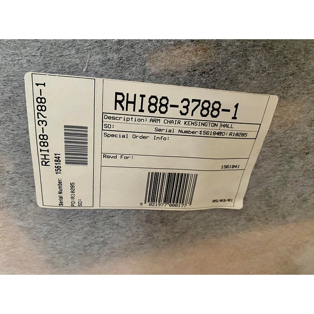 Regency House Chippendale Carved Kensington Hall Vintage Set of Four Arm Chairs Dining/Accent. For Sale - Image 4 of 18