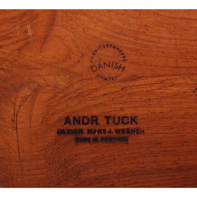 1960s Rosewood Coffee Table by Hans J. Wegner for Andreas Tuck, 1960s For Sale - Image 5 of 6