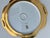Early 20th Century 1930s Round Gold Porcelain Tray by Pickard For Sale - Image 5 of 5