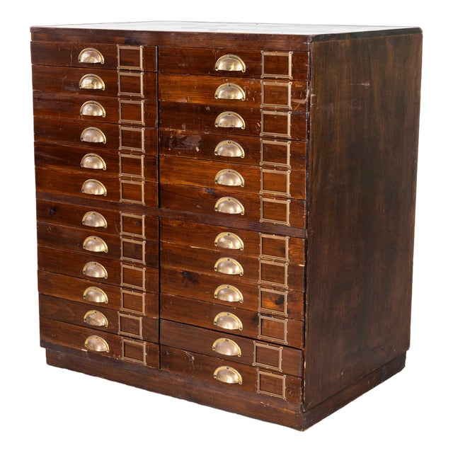 Vintage Engineers Drawer Unit, 1950s For Sale