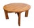 Wood Table with Integrated Extension attributed to Maison Regain, 1980s For Sale