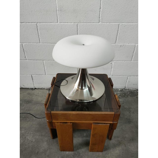 Glass Table Lamp from Prism Leuchten, 1980 For Sale - Image 7 of 7