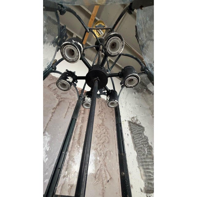 Metal French Gothic Revival Lantern Pendant For Sale - Image 7 of 16