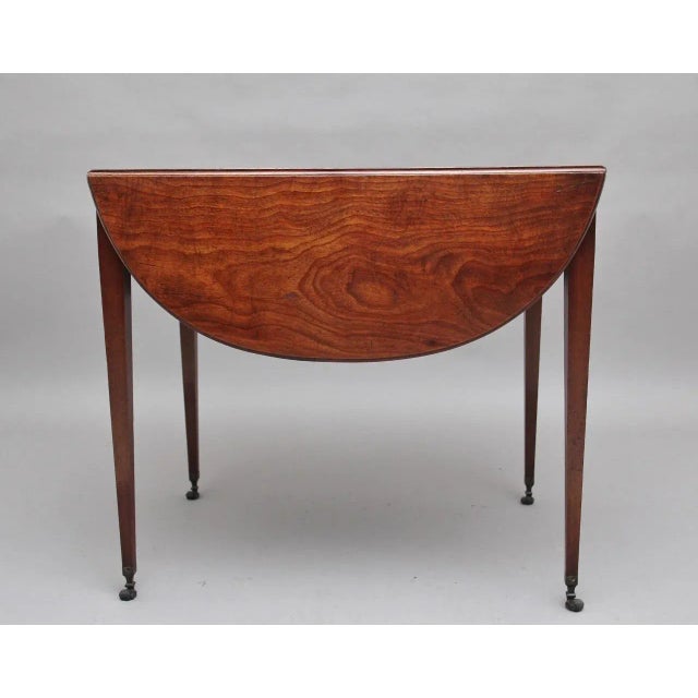 Wood Early 19th Century Mahogany Pembroke Table For Sale - Image 7 of 11