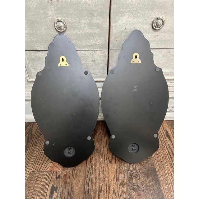 Early 21st Century Pair Chinoiserie Style Wall Sconces For Sale - Image 5 of 6
