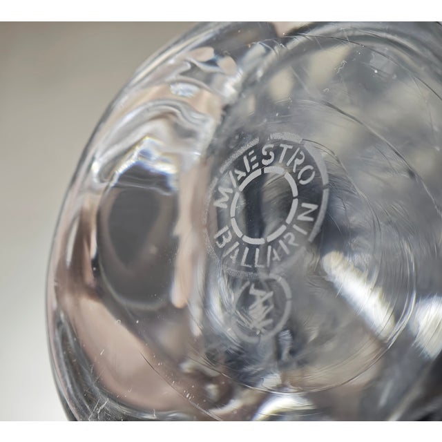 Mid-Century Modern Murano Glass Animal Sculpture by Giuliano Ballarin, Italy, 1980s For Sale - Image 3 of 8