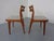 Wood Model 138 Teak & Kvadrat Hallingdal Dining Chairs by Johannes Andersen for Uldum Møbelfabrik, Denmark, 1960s, Set of 2 For Sale - Image 7 of 18