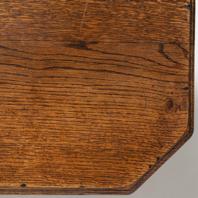 1970s Oak Refectory Coffee Table For Sale - Image 4 of 16