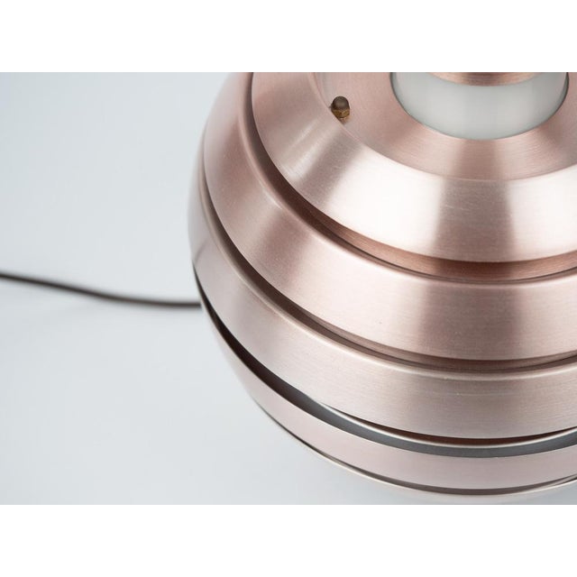 Copper Vintage Aluminum Pendant Lamp, 1970s For Sale - Image 8 of 12