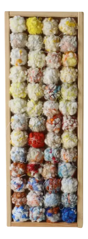 Abstract Woolen Wall Hanging