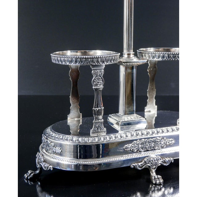 Cruet Set in 800 Silver and Crystal by Ricci Alessandria, Set of 3 For Sale - Image 14 of 18