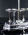 Cruet Set in 800 Silver and Crystal by Ricci Alessandria, Set of 3 For Sale - Image 14 of 18