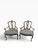 1990s William Switzer Sculptural Loop Back Accent Armchairs — A Pair For Sale In Miami - Image 6 of 11