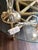 Late 20th Century Late 20th Century Smoked Lucite Faux Bois Lamps With Silk Drum Shades - a Pair For Sale - Image 5 of 7
