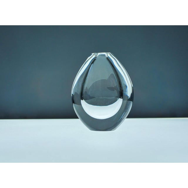 1960s Crystal Lucid Drop Glass Vases by Sven Palmqvist for Orrefors, Sweden, 1950s, Set of 3 For Sale - Image 5 of 18