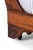 Empire Revival French Walnut Sofa in Ticking For Sale - Image 12 of 15