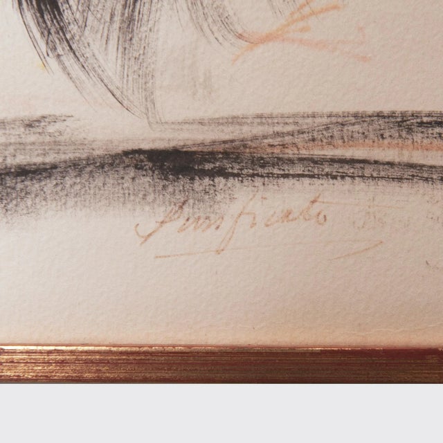 Domenico Purificazione, Horse, 1980s, Gouache For Sale - Image 3 of 9