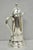 Antique English Regency Silver Plated Flagon Pitcher w/ Heart Handle. Circa Early 20th Century. Measurements: 13.5" H x 8"...