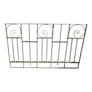 Antique Victorian Iron Gate For Sale