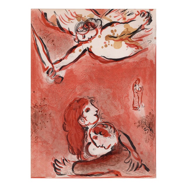 Marc Chagall, Le Visage d'Israël, 1960, Original Lithograph For Sale