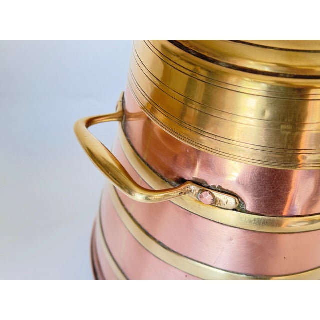 Large Vintage Champagne Bucket For Sale - Image 5 of 10