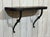 Metal Console Table in Forged Steel and Slate Top, 1950s For Sale - Image 7 of 12