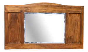 Walnut Mirror, 1930s