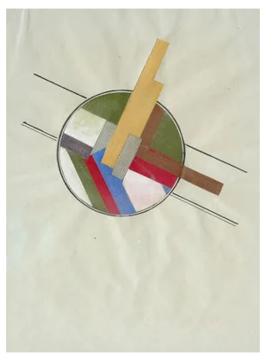 Gustav Klucis, Suprematist Composition, 1919, Gouache on Paper