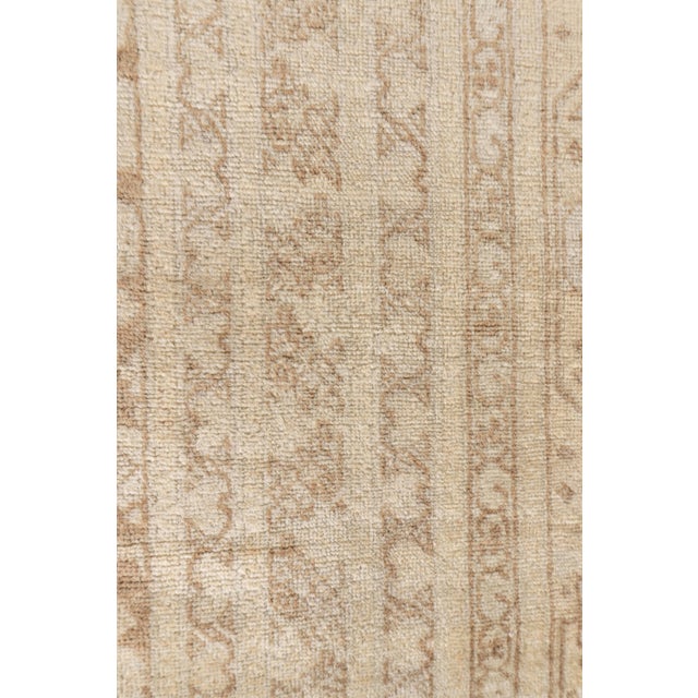 Antique Circa 1910 Hand Knotted Wool Rug, Taupe, 11ft X 14ft 10in For Sale - Image 4 of 10