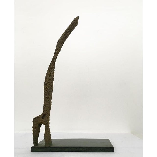 Urano Palma, Abstract Homage to Giacometti, 1970, Bronze For Sale - Image 10 of 18