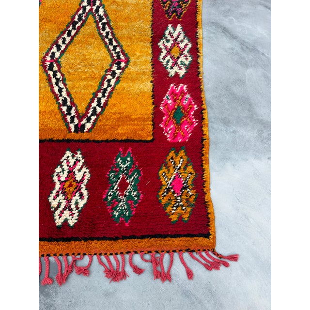 Textile Handknotted Moroccan Rug - 6'5" X 11'6" Ft For Sale - Image 7 of 8