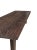 Suar Wood Table Hand-Hewn Detailing Espresso Finish, Modern Organic For Sale - Image 9 of 11