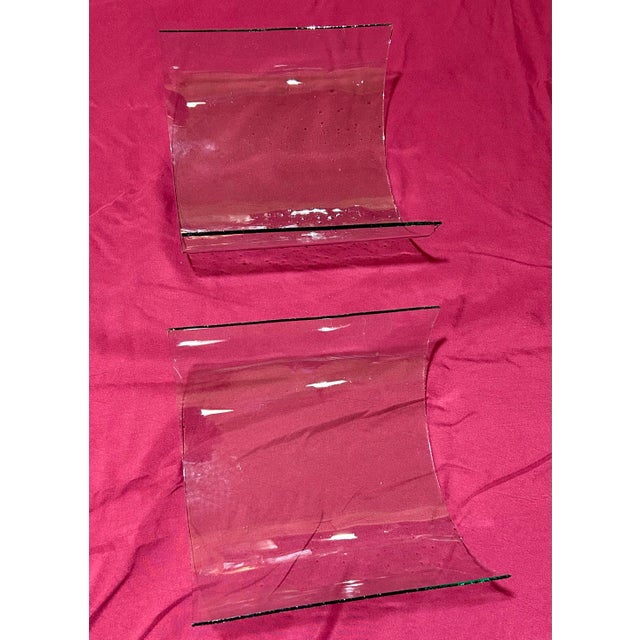 1800’s Gilded Bronze French Cylinder Lantern, Indoor or Outdoor Adorned With Lion’s Heads, Leaves and Scroll Work, Original “Seeded” Glass Inserts For Sale - Image 10 of 12