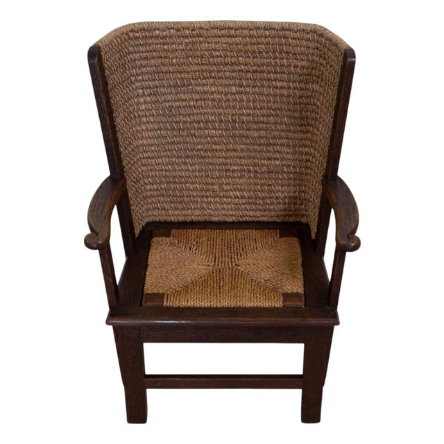 Scottish 19th Century Child's Orkney Chair For Sale
