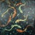 Vera Jefferson, Swimming Koi, Oil on Canvas For Sale - Image 6 of 6