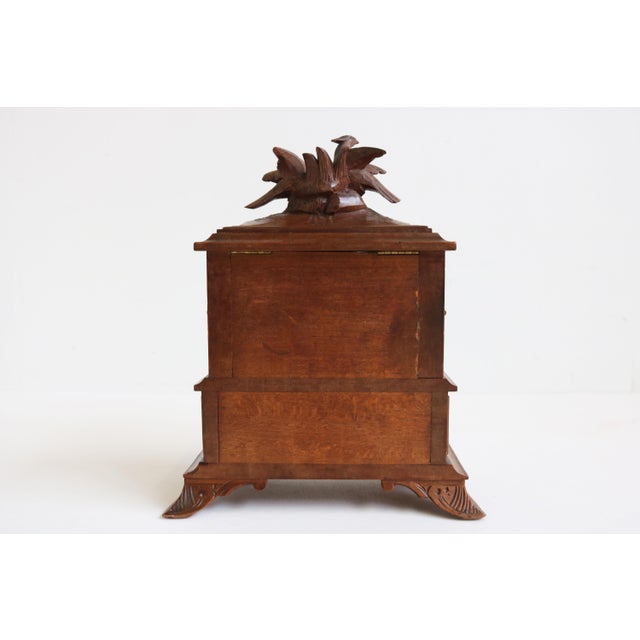Antique Swiss Black Forest Jewelry Box in Fruitwood, 1880 For Sale - Image 3 of 12