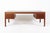 Mid-Century Modern Danish Mahogany Executive Desk by Søborg Møbler, Mid Century Modern Desk For Sale - Image 3 of 16