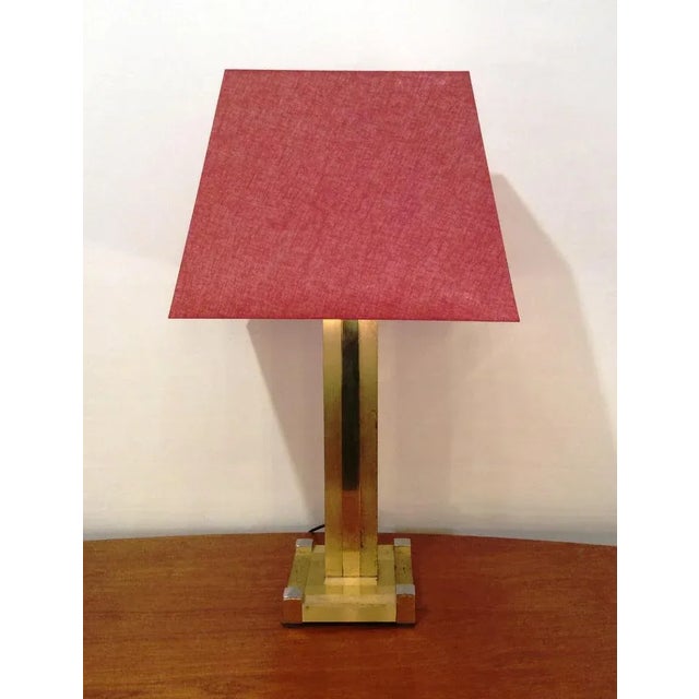 Red Table Lamp from Bd Lumica, Italy, 1970s For Sale - Image 8 of 8