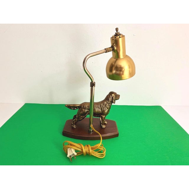 1960s Retriever Dog Desk Lamp For Sale - Image 16 of 17