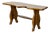 Sculptural Live-Edge Bench in Walnut, 1990s For Sale