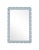 Contemporary Fleur Home Audubon Bamboo Sticks Rectangle Mirror in Parma Gray, 31.5x39 For Sale - Image 3 of 3