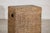 Vintage Rattan Over Wood Storage Basket with Removable Lid and Side Handles For Sale - Image 16 of 17