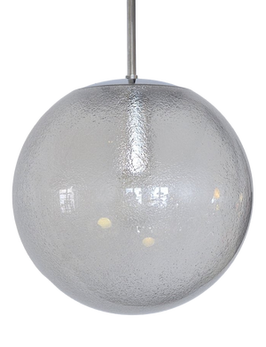 Ball Hanging Lamp from Glashütte Limburg, 1960s