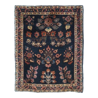 Antique Sarouk Rug 1'11'' x 2'6'' For Sale