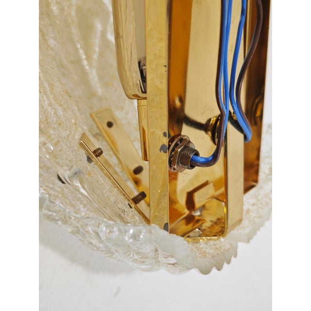 Murano Glass Wall Lamp with Graniglia Details, Italy, 1980s For Sale - Image 9 of 17
