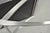 Contemporary Modern Brushed Chrome Frame X-Form Purple Tufted Bench Ottoman For Sale - Image 10 of 13