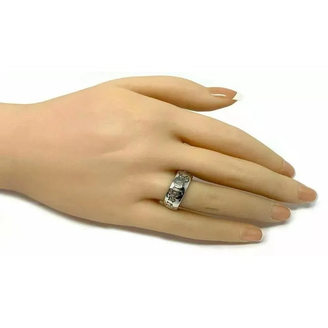 25164 - Bvlgari Save the Children Sterling Silver Band Ring