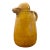 Mid 20th Century French Biot Lion Head Ceramic Pitcher, Signed For Sale