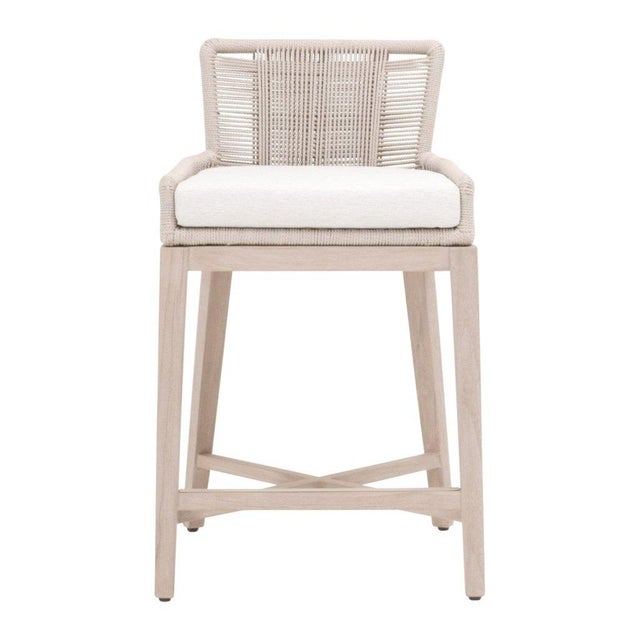 The fine details of the Overlay Outdoor Counter Stool by Essentials For Living make it an exquisite addition to any...