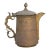 Antique English Brass Kettle For Sale